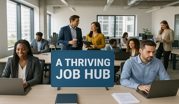 A Thriving Job Hub