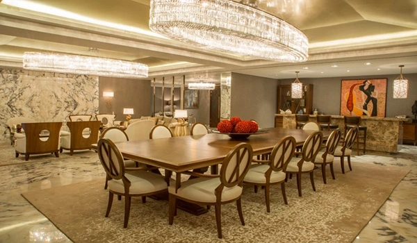 Sobha Scarlet Dining Area