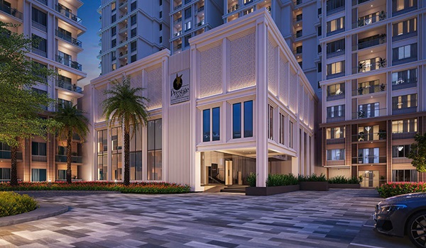 Sobha Scarlet Entrance View